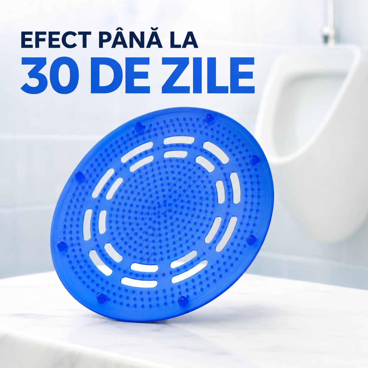 Sită parfumată pentru pisoar Misavan Amiano Ocean, antistropire, 18,5 cm [4]