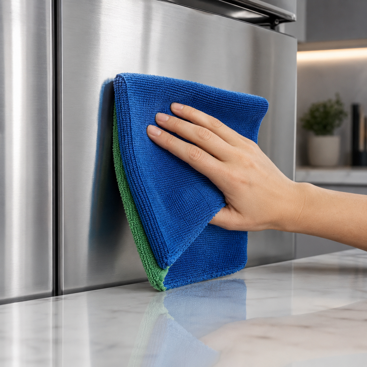 Lavetă din microfibră Misavan Magic Duo cu două fețe 23 × 30 cm [2]