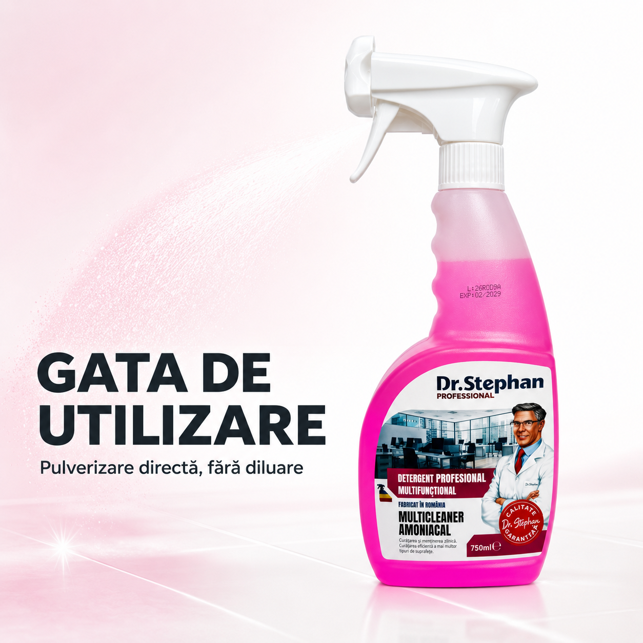 Dr. Stephan Professional Multicleaner Amoniacal 750 ml [5]