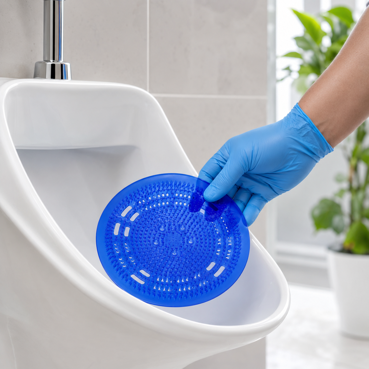 Sită parfumată pentru pisoar Misavan Amiano Fresh, antistropire, 18,5 cm [2]