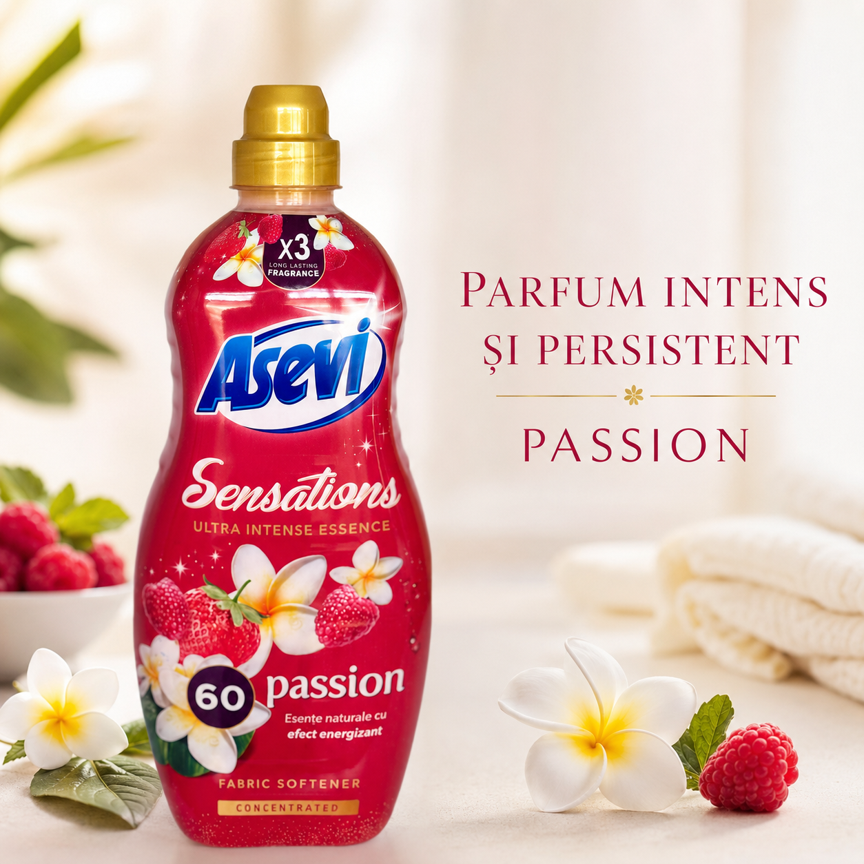 Asevi Sensations Passion Balsam Rufe Concentrat 1,44 L 60 Spălări [5]