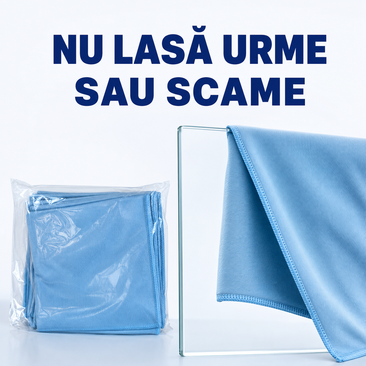 Misavan Professional Lavete Microfibră Geamuri 40x40 cm Set 10 Bucăți Culori HACCP [5]