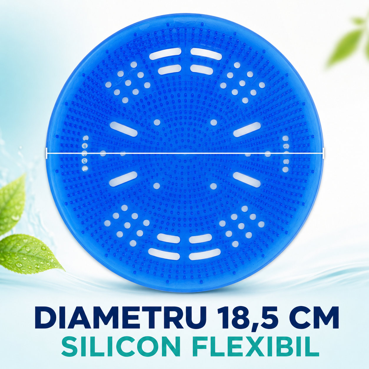 Sită parfumată pentru pisoar Misavan Amiano Fresh, antistropire, 18,5 cm [5]