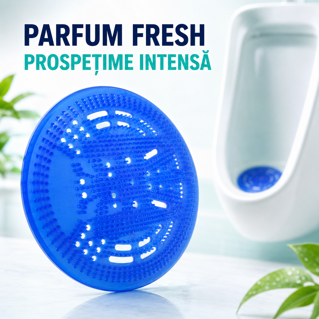 Sită parfumată pentru pisoar Misavan Amiano Fresh, antistropire, 18,5 cm [3]