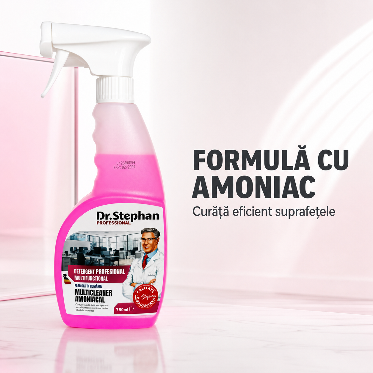 Dr. Stephan Professional Multicleaner Amoniacal 750 ml [4]