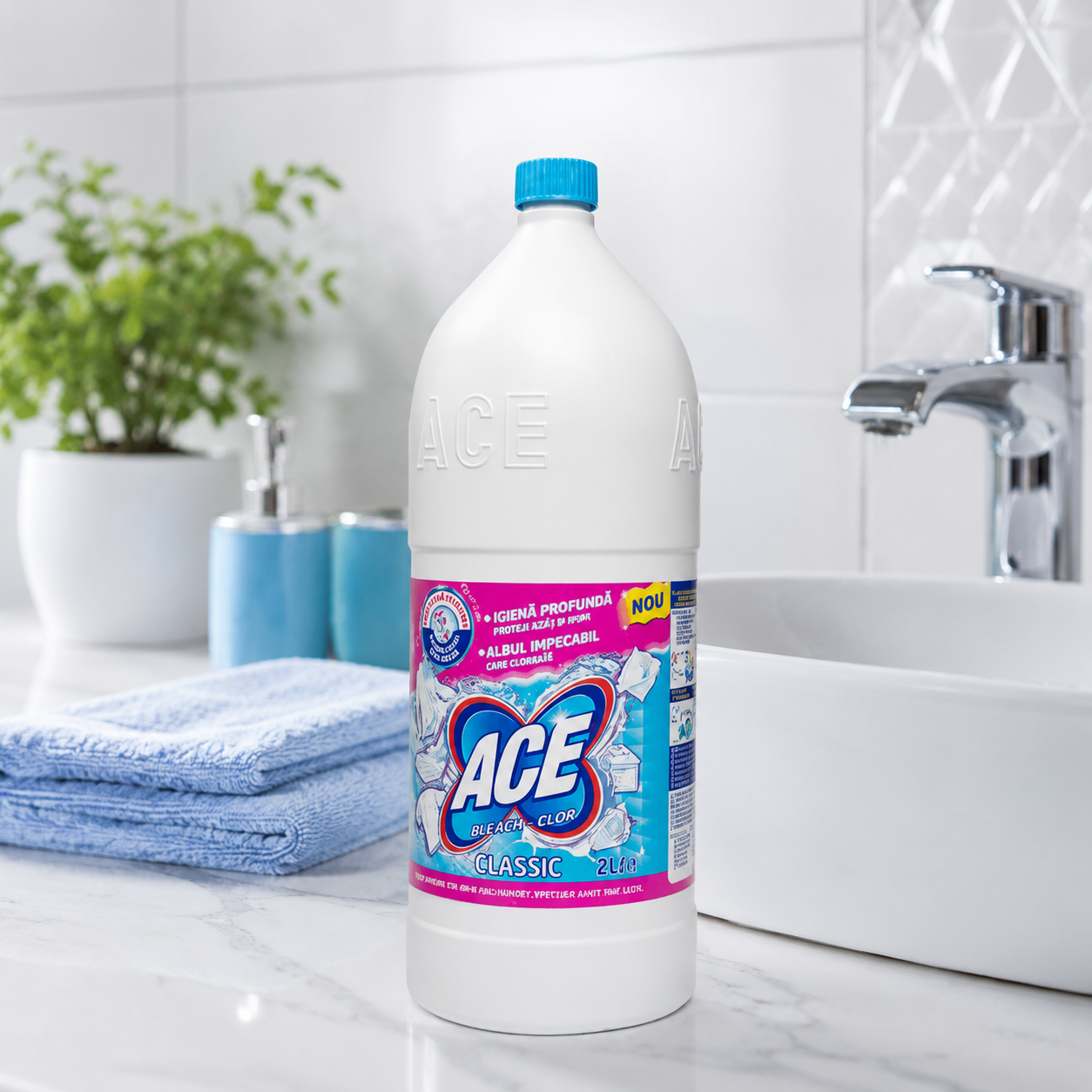 ACE Classic Înălbitor Gel cu Clor 2 L [2]