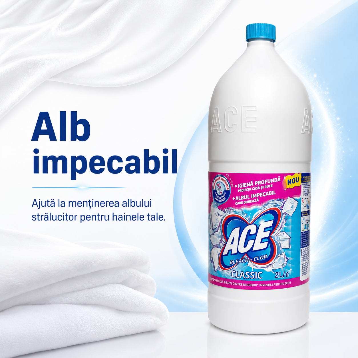 ACE Classic Înălbitor Gel cu Clor 2 L [3]