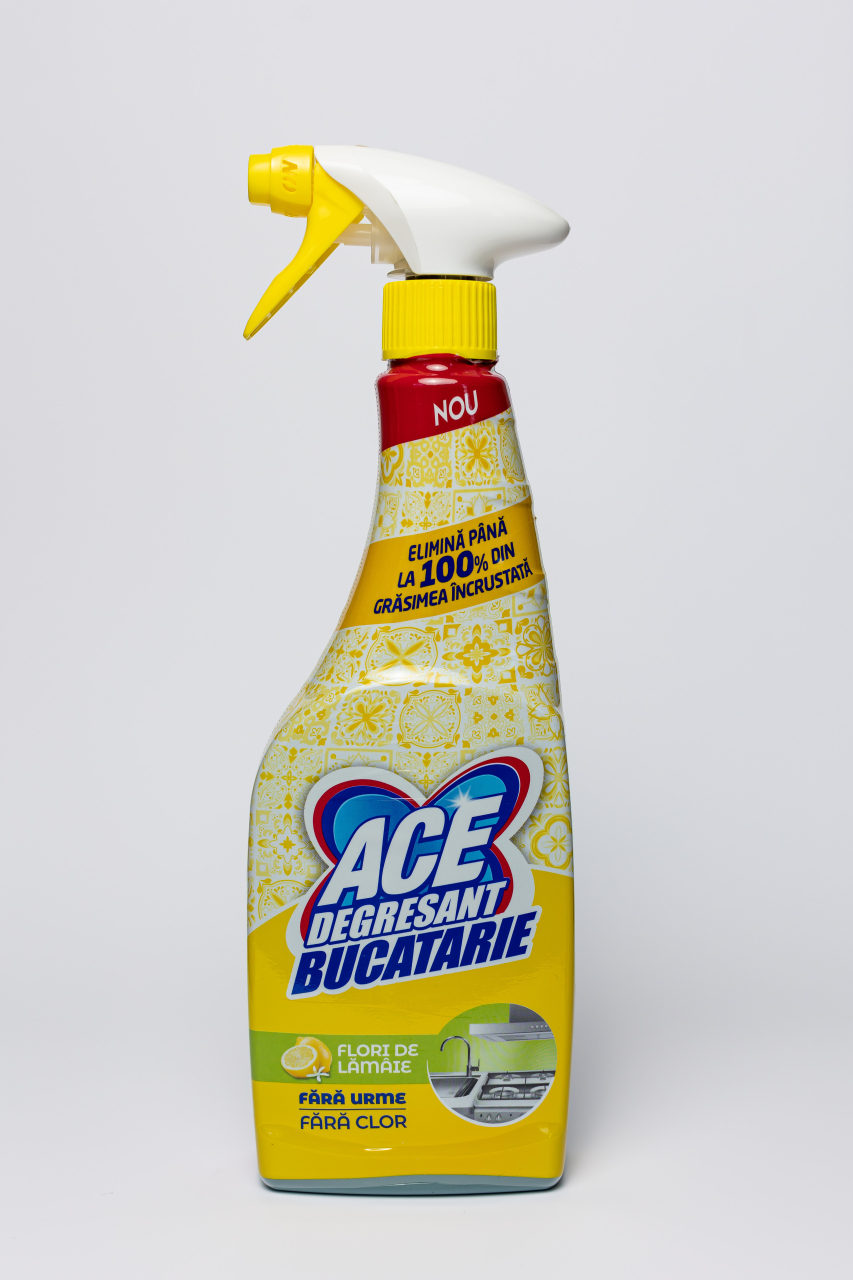 Ace Spray, degresant, pentru bucatarie fara clor, 650 ml [2]