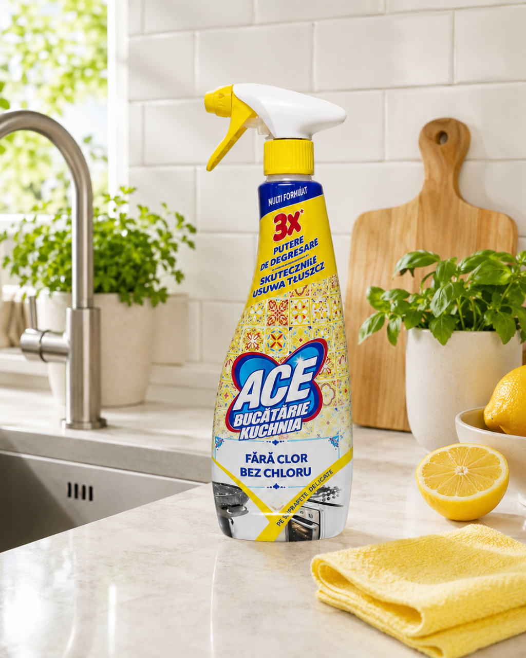 ACE Spray Degresant pentru Bucătărie Fără Clor 750 ml [2]