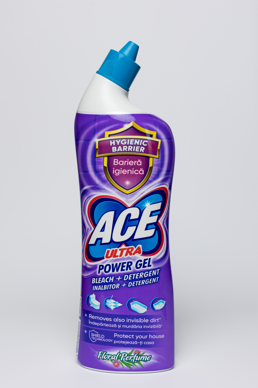 Ace Ultra Power Gel, inalbitor si degresant, Floral, 750 ml [2]
