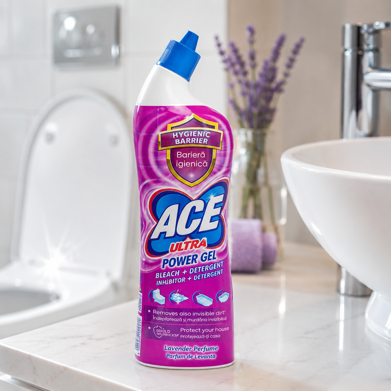 ACE Ultra Power Gel Înălbitor și Degresant Lavandă 750 ml [2]