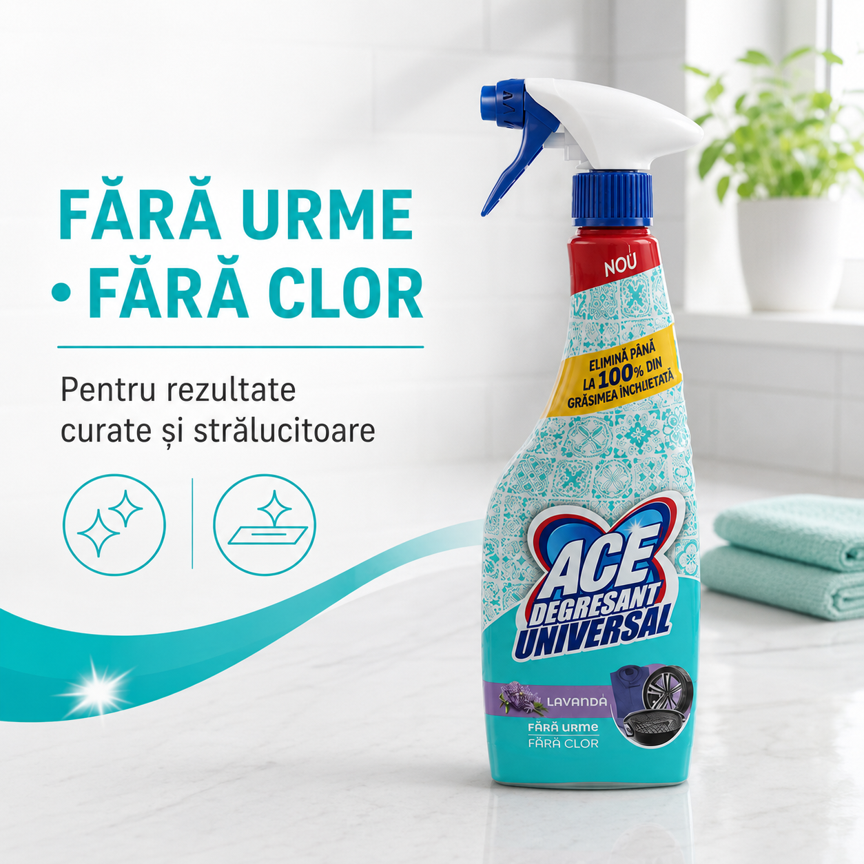 ACE Degresant Universal Spray cu Parfum de Lavandă 650 ml [6]