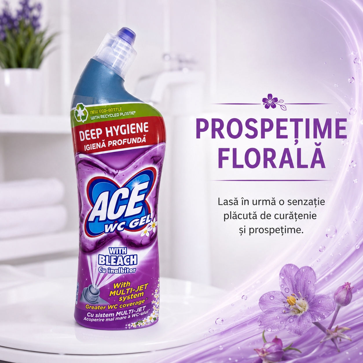 ACE WC Gel Deep Hygiene cu Înălbitor 700 ml [6]