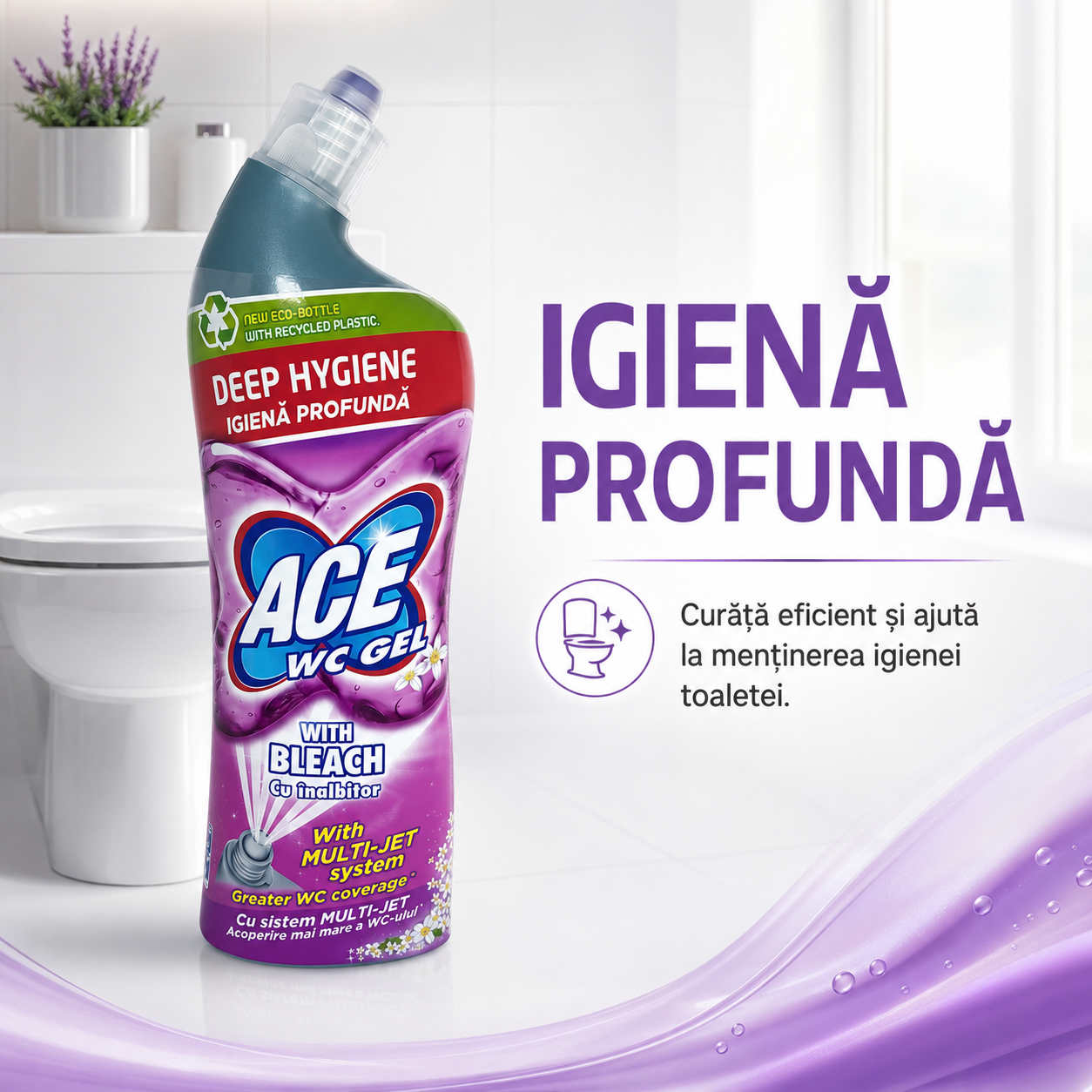 ACE WC Gel Deep Hygiene cu Înălbitor 700 ml [3]