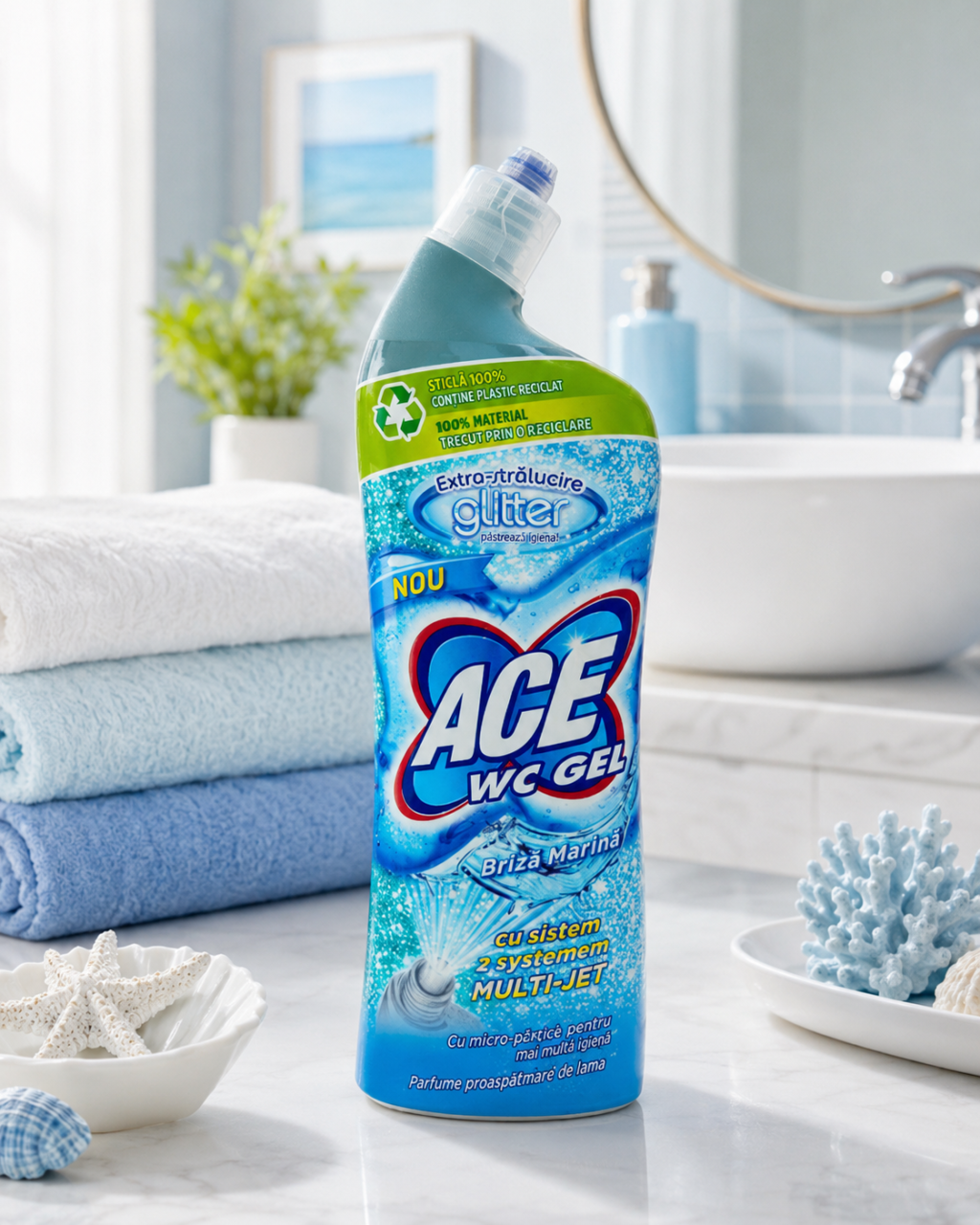 ACE WC Glitter Gel Decalcifiant Briză Marină 700 ml [2]