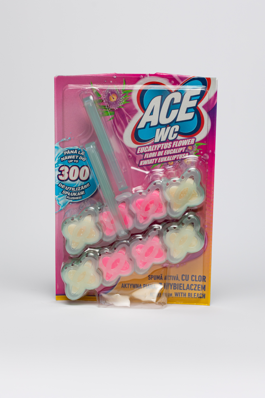 Ace WC, odorizant toaleta, Flori De Eucalipt 2x48 g [2]