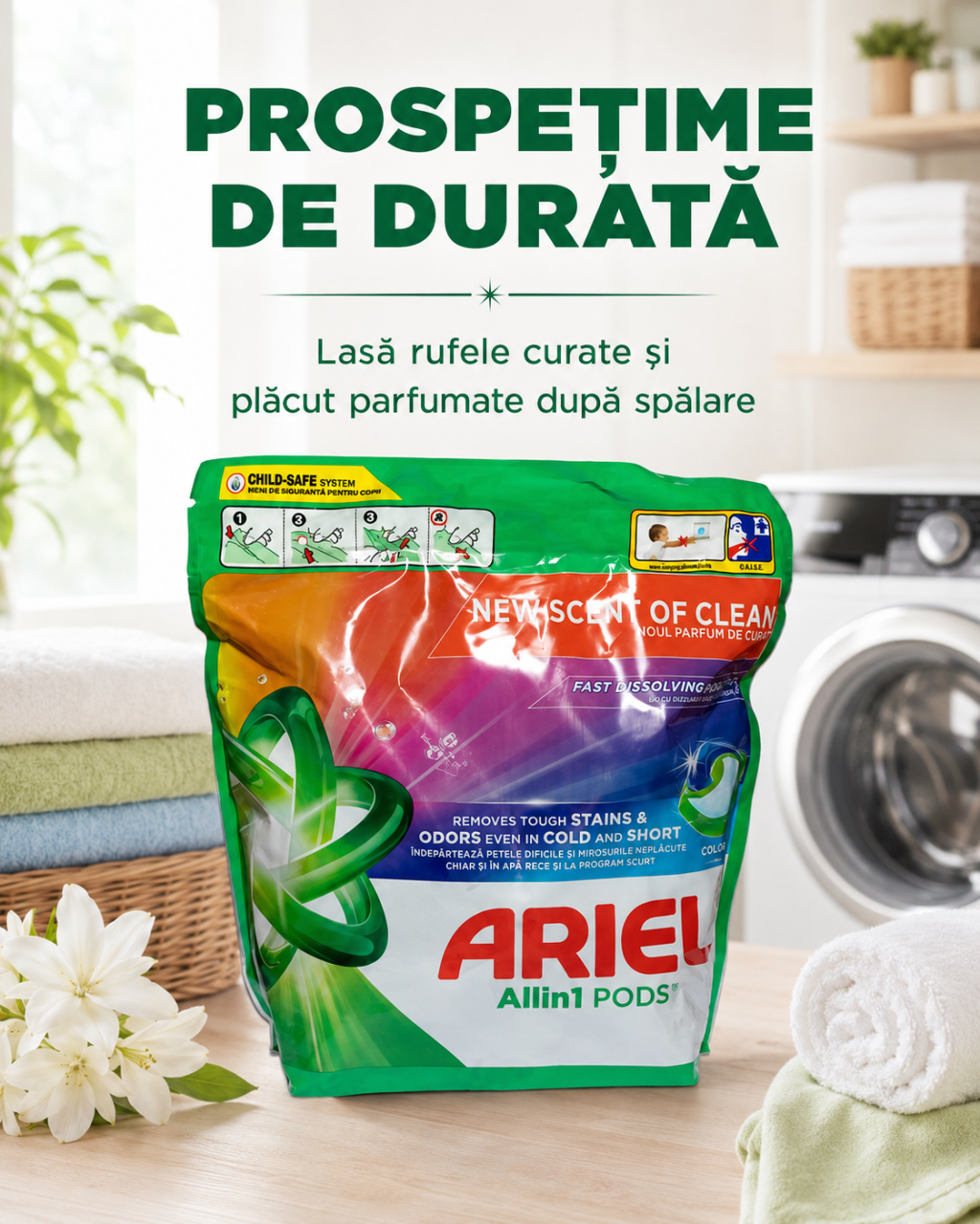 Ariel All in 1 Pods Color Detergent Capsule Rufe 65 Capsule [6]