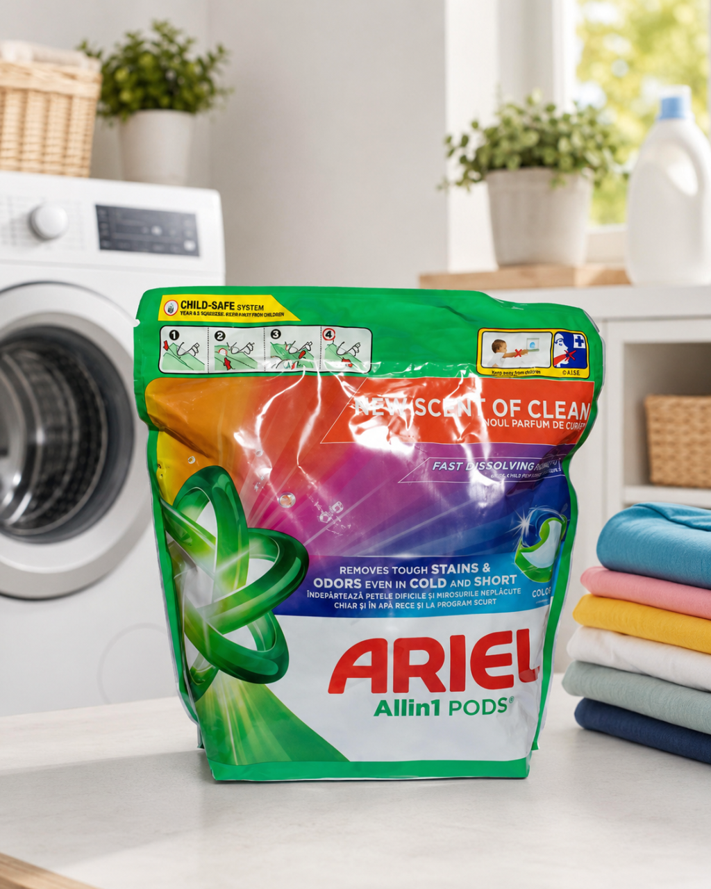 Ariel All in 1 Pods Color Detergent Capsule Rufe 65 Capsule [1]