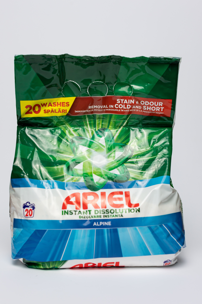 Ariel Alpine, detergent automat de rufe, pudra, 20 spalari, 1.3 kg [2]