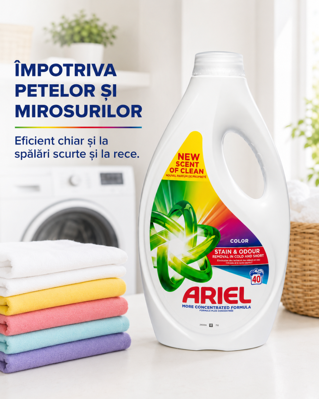 Ariel Color Detergent Automat de Rufe Lichid 40 Spalari 1.8 L [5]