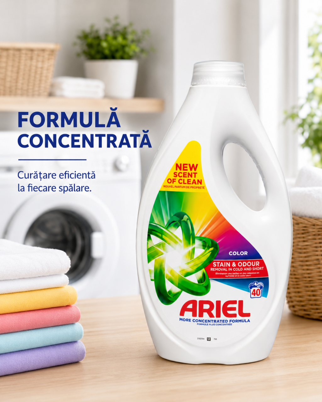 Ariel Color Detergent Automat de Rufe Lichid 40 Spalari 1.8 L [6]
