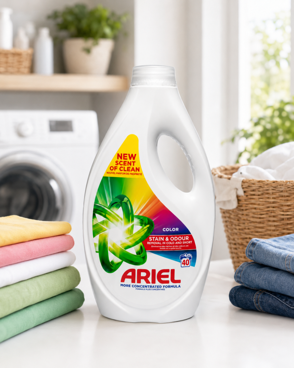 Ariel Color Detergent Automat de Rufe Lichid 40 Spalari 1.8 L [2]