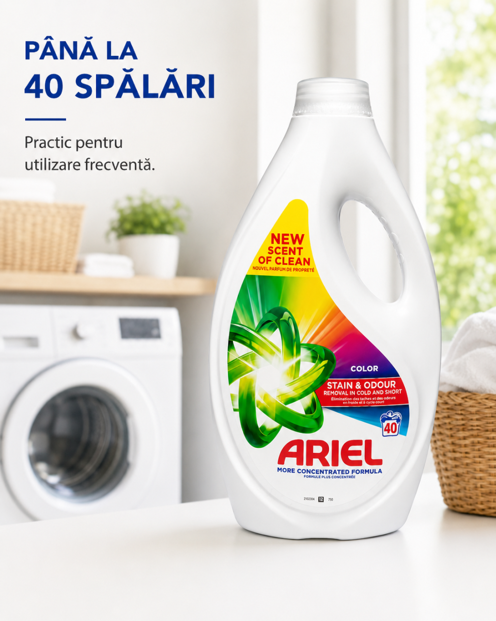 Ariel Color Detergent Automat de Rufe Lichid 40 Spalari 1.8 L [4]