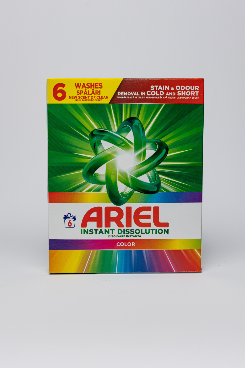 Ariel Color, detergent automat de rufe, pudra, 6 spalari, 390 g [1]