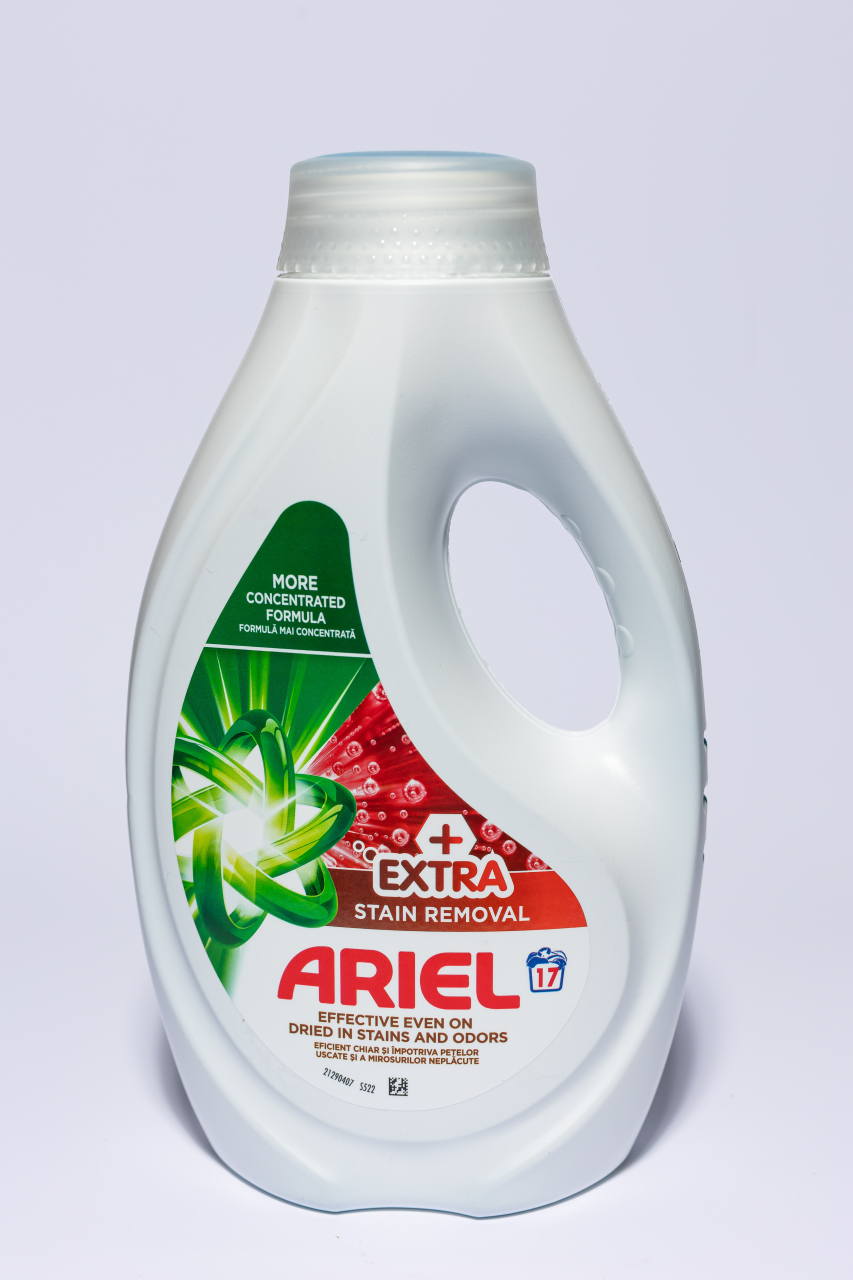 Ariel Extra Stain Removal, detergent automat de rufe, lichid, 17 spalari, 0.765 l [2]