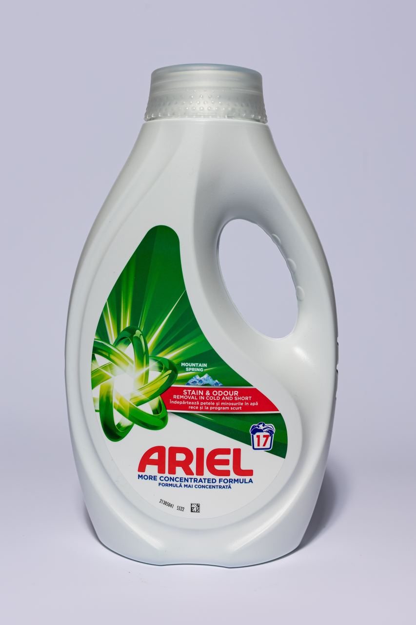 Ariel Mountain Spring, detergent automat de rufe, lichid, 17 spalari, 0.765 l [2]