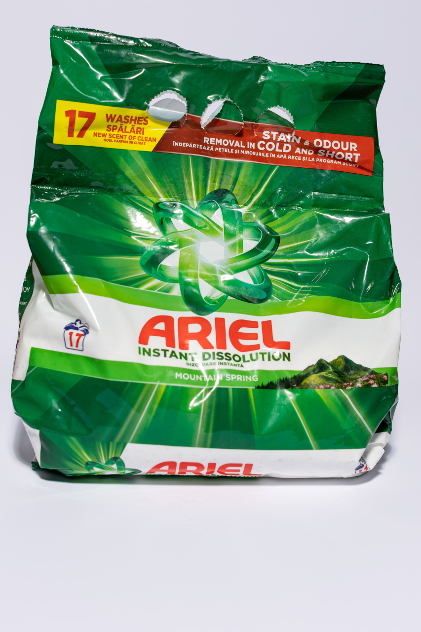 Ariel Mountain Spring, detergent automat de rufe, pudra, 17 spalari, 1.105 kg [2]
