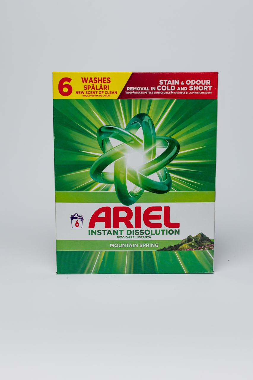 Ariel Mountain Spring, detergent automat de rufe, pudra, 6 spalari, 390 g [2]
