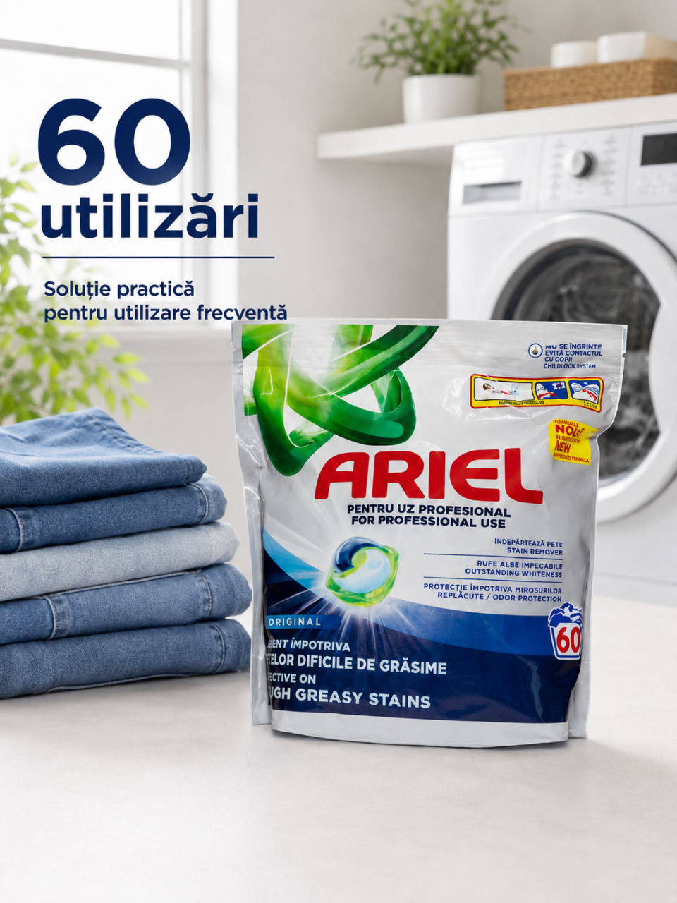 Ariel Professional Original Detergent Capsule Rufe 60 Capsule [6]