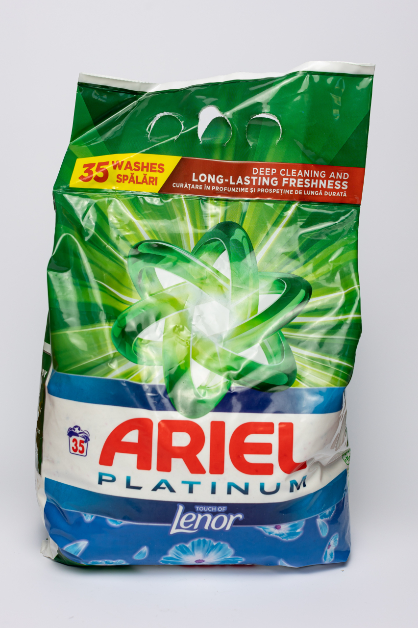 Ariel Touch of Lenor, detergent automat de rufe, pudra, 35 spalari, 2.27 kg [2]