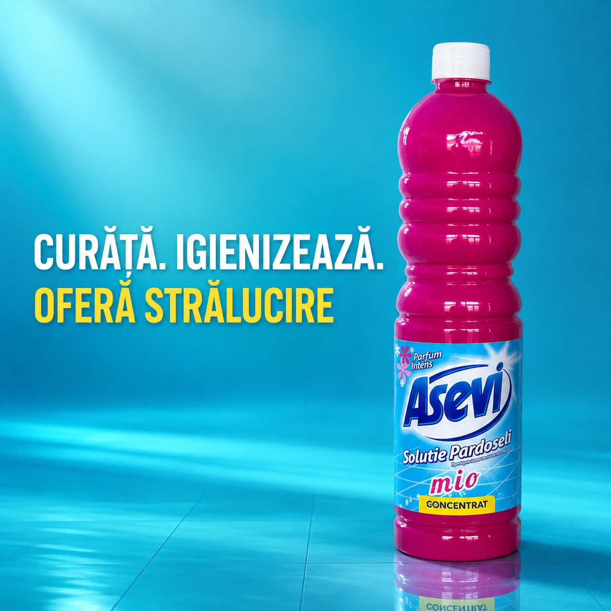Asevi Mio Soluție Concentrată Pardoseli Parfum Floral 1 L [3]