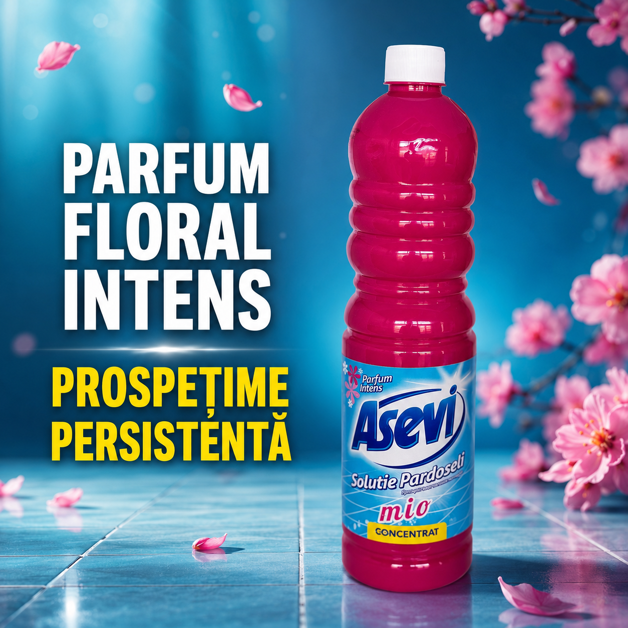 Asevi Mio Soluție Concentrată Pardoseli Parfum Floral 1 L [5]
