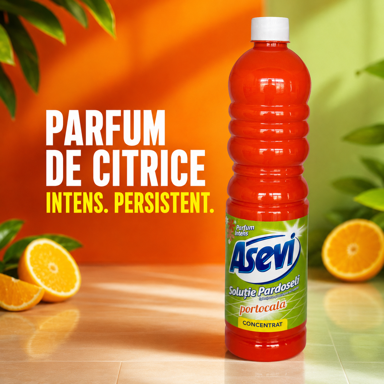 Asevi Portocală Soluție Concentrată Pardoseli Parfum Citrice 1 L [5]