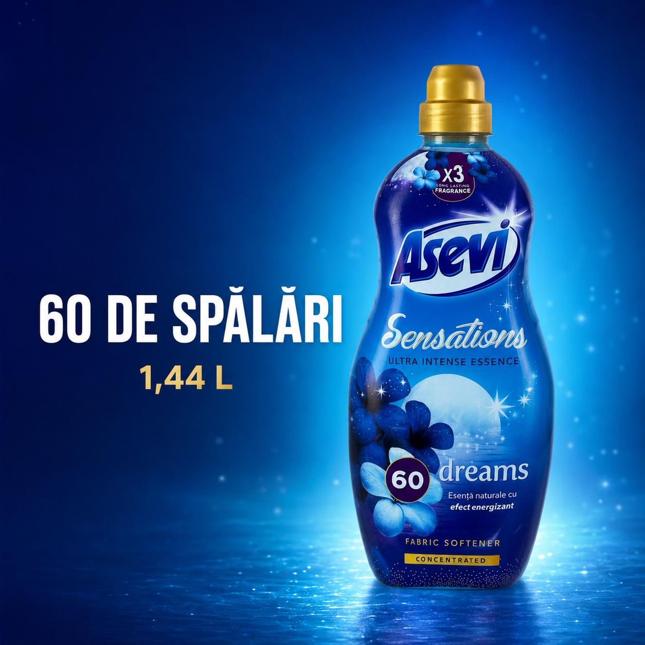 Asevi Sensations Dreams Balsam Rufe Concentrat 1,44 L 60 Spălări [3]