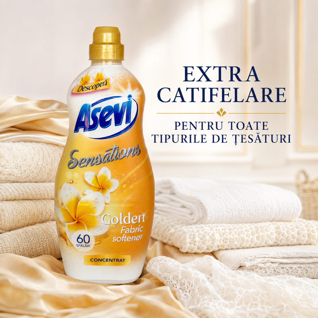 Asevi Sensations Golden Balsam Rufe Concentrat 1,44 L 60 Spălări [6]
