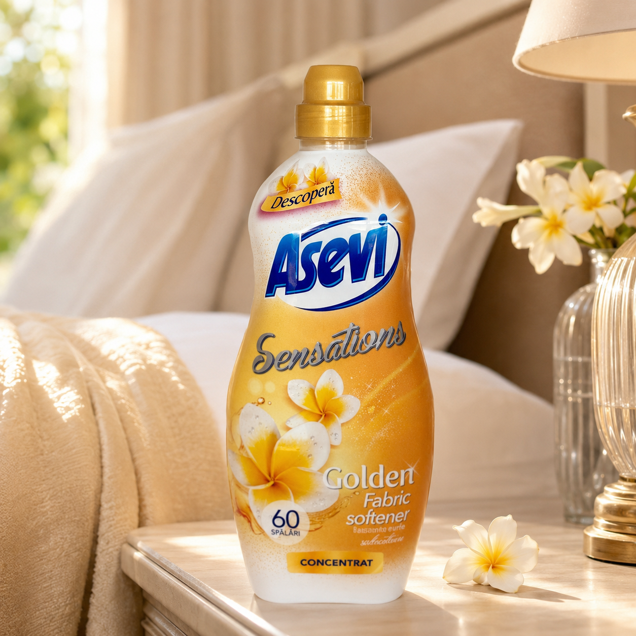 Asevi Sensations Golden Balsam Rufe Concentrat 1,44 L 60 Spălări [2]
