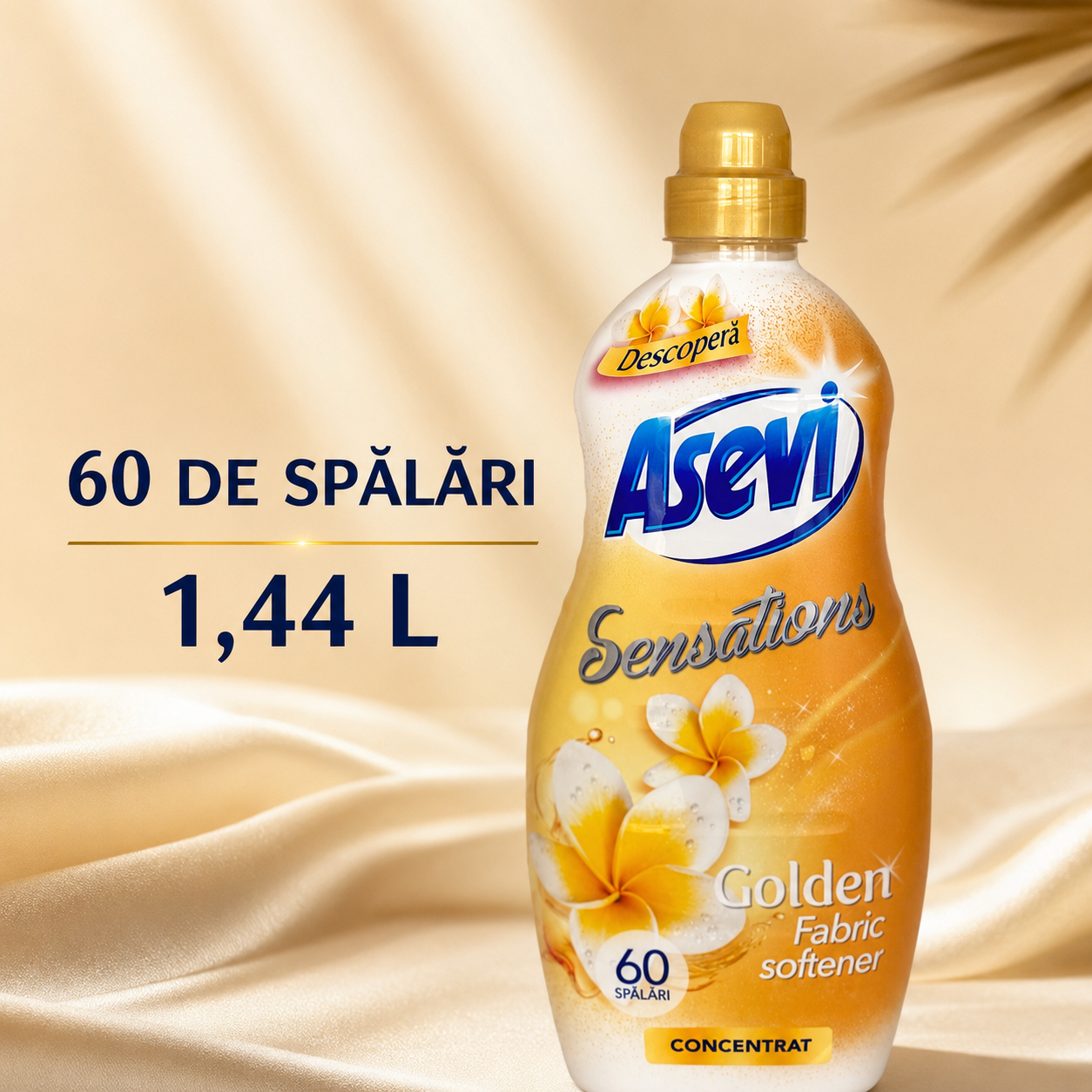 Asevi Sensations Golden Balsam Rufe Concentrat 1,44 L 60 Spălări [3]