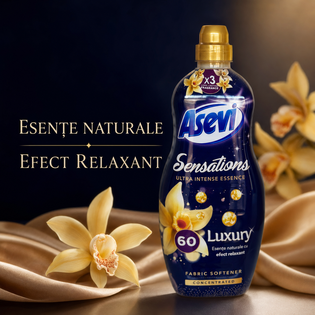 Asevi Sensations Luxury Balsam Rufe Concentrat 1,44 L 60 Spălări [5]