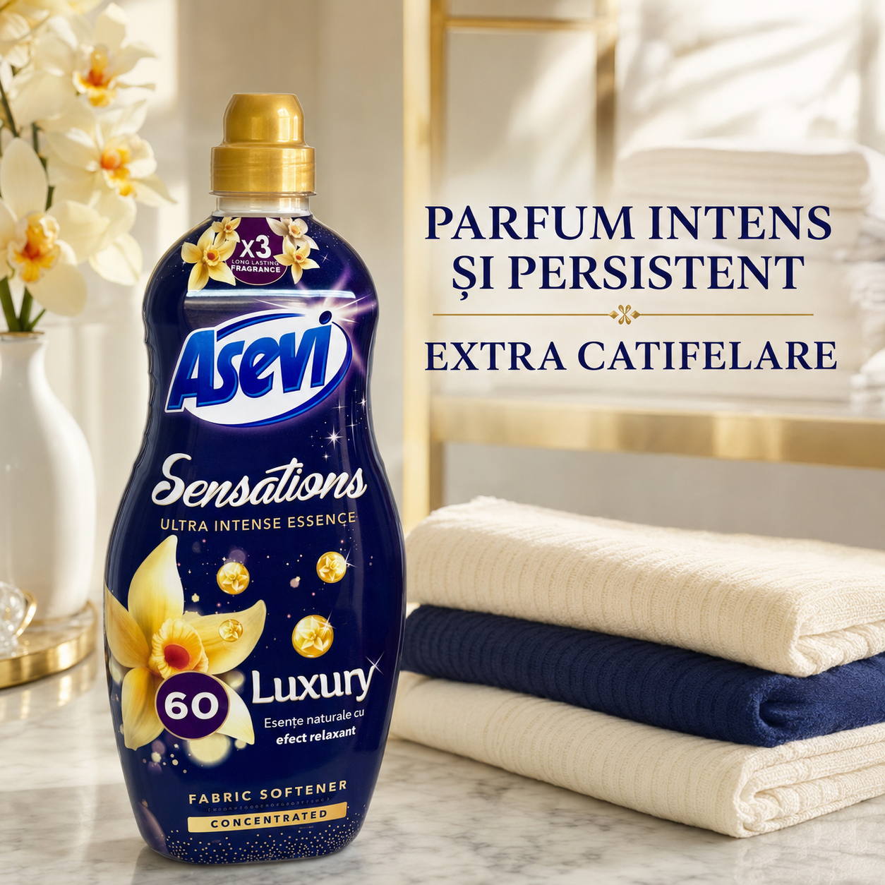 Asevi Sensations Luxury Balsam Rufe Concentrat 1,44 L 60 Spălări [6]