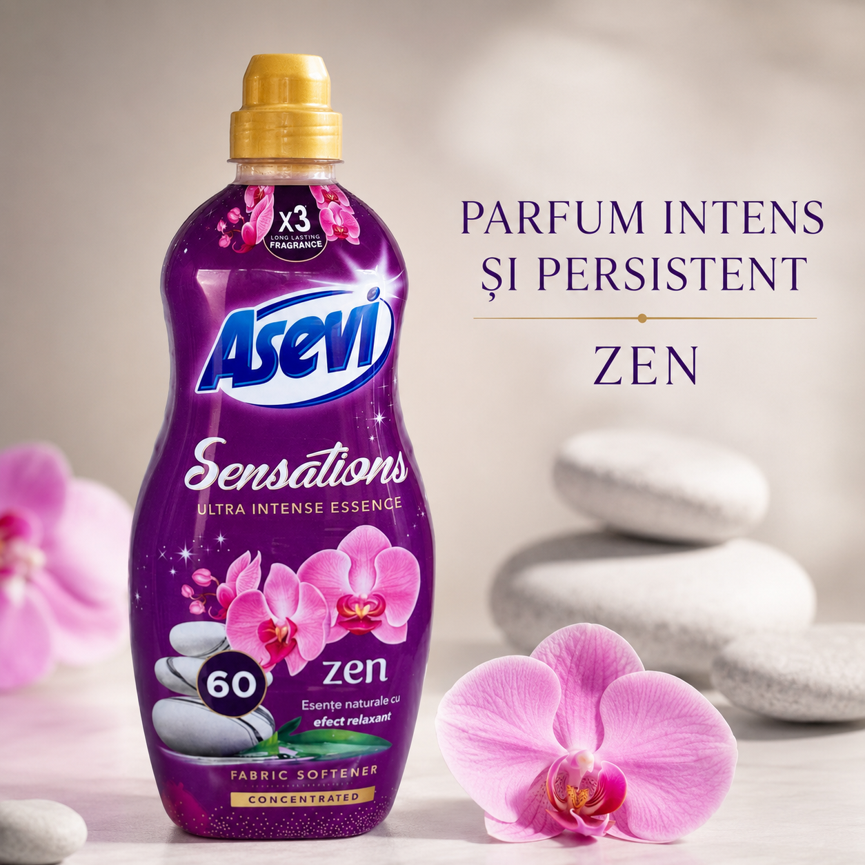 Asevi Sensations Zen Balsam Rufe Concentrat 1,44 L 60 Spălări [5]