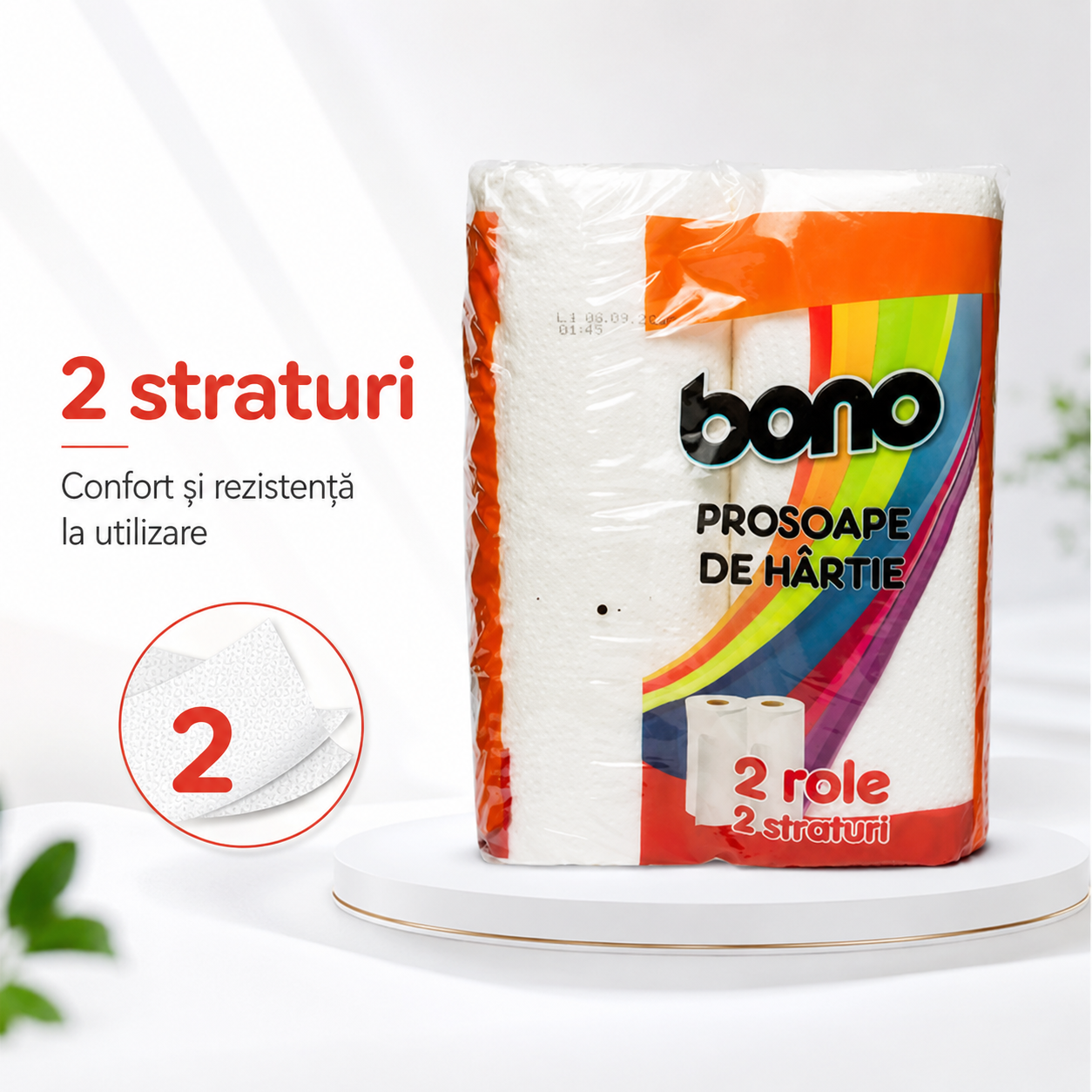 Bono Prosoape de Hârtie 2 Role 2 Straturi [4]
