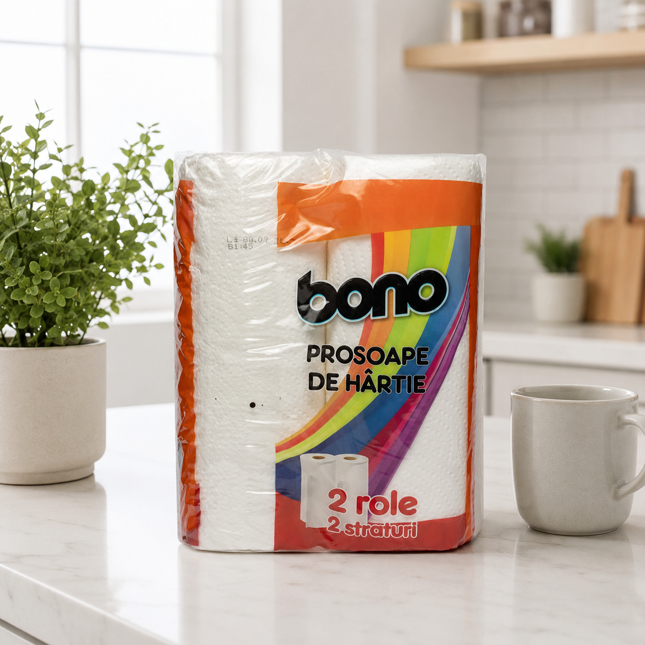 Bono Prosoape de Hârtie 2 Role 2 Straturi [2]
