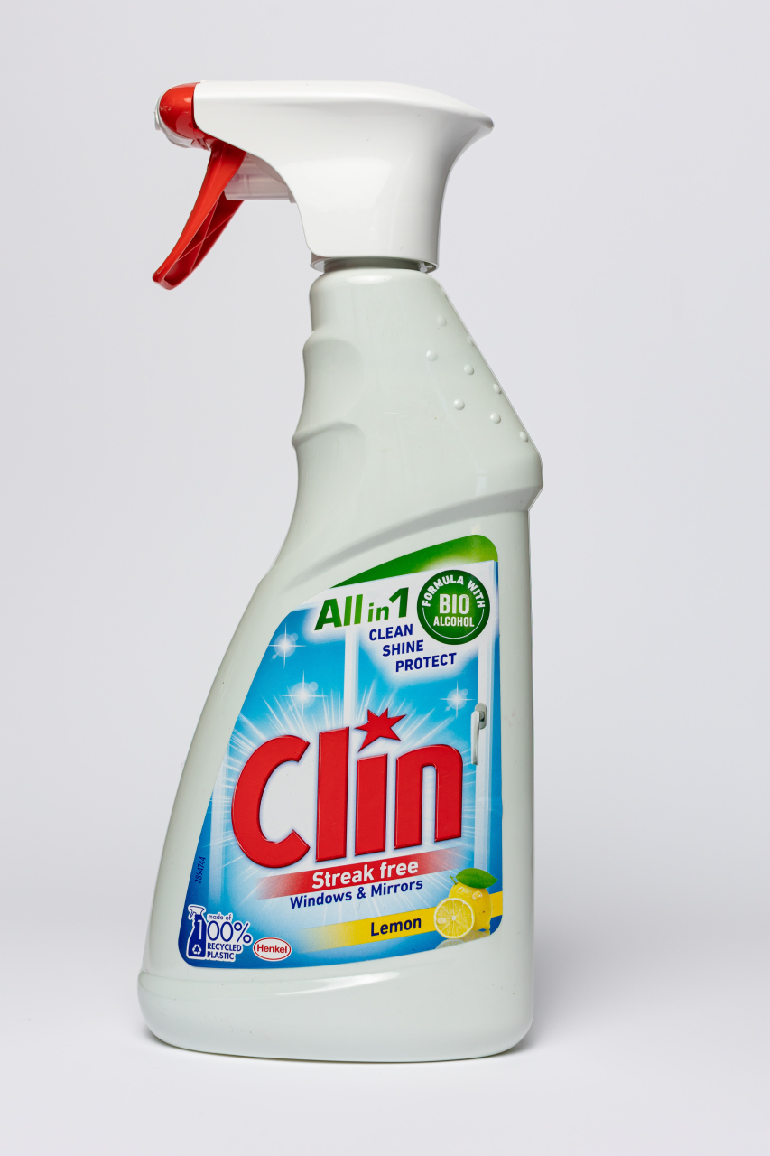 Clin All in 1 Lemon Soluție Curățat Geamuri-500 ml [2]