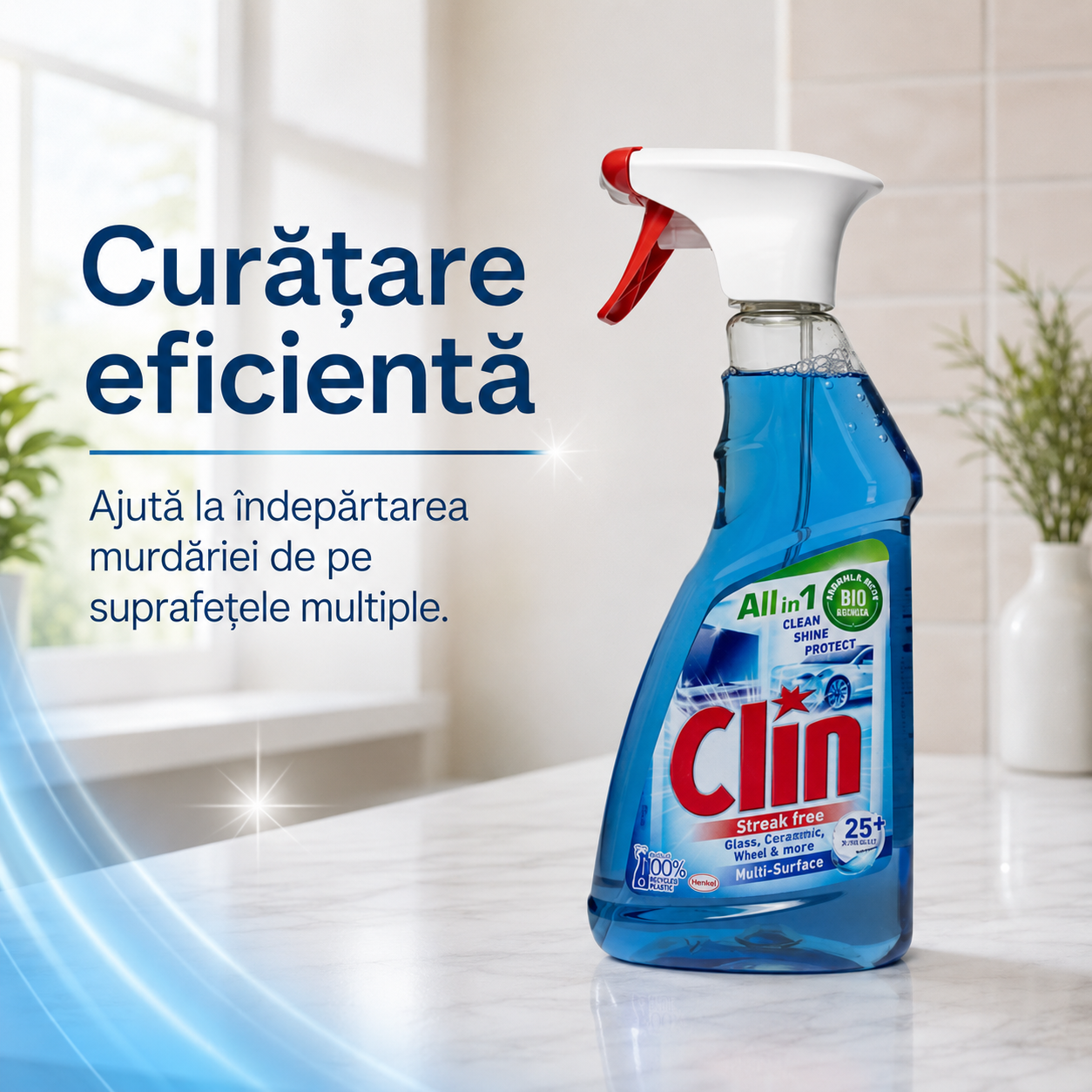 Clin All in 1 Multi-Surface Soluție Multi-Suprafețe 500 ml [2]