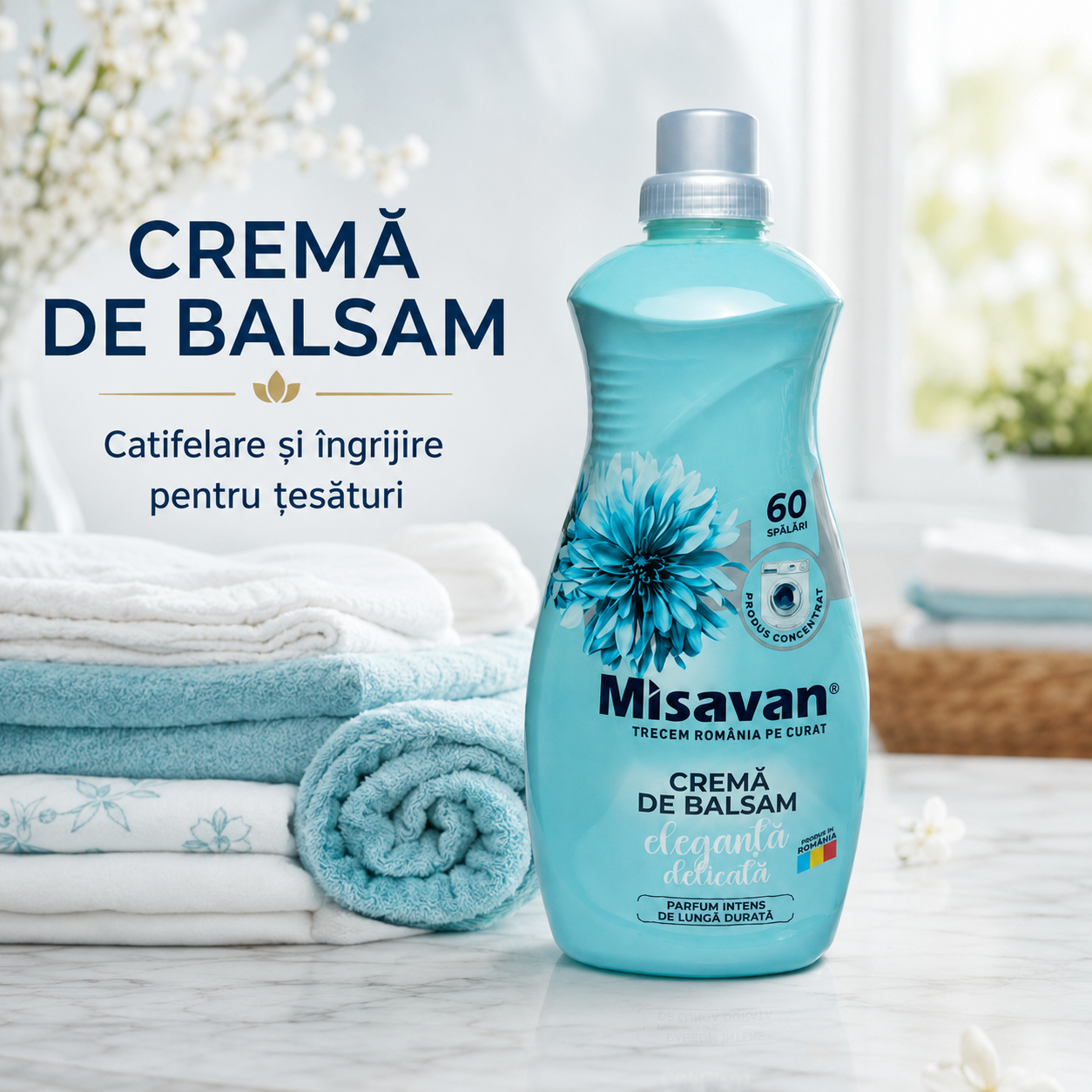 Misavan Cremă de Balsam Rufe Eleganță Delicată 1.5 L 60 Spălări [6]