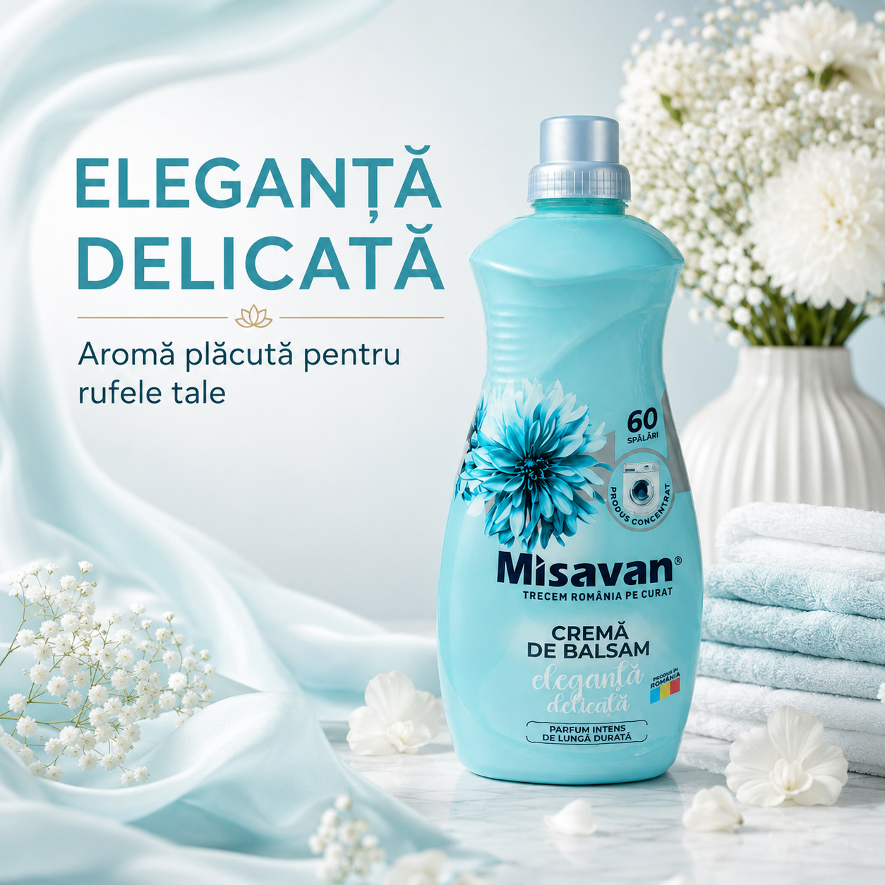 Misavan Cremă de Balsam Rufe Eleganță Delicată 1.5 L 60 Spălări [5]